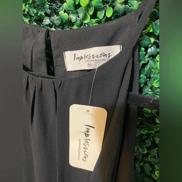 NWT | Impressions Boutique Celebrate with Champagne Dress in Black | Size Medium - Picture 5 of 9